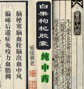 脑血管保护之神--白果枸杞胶囊