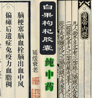 脑血管保护之神--白果枸杞胶囊