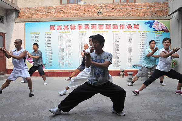 草堂论拳参禅地，今暑刮起太极风
