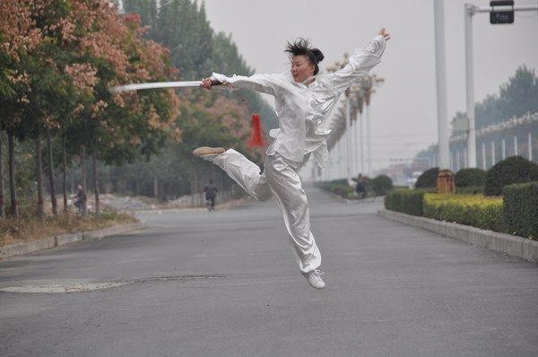 太极美女常明月的精彩瞬间