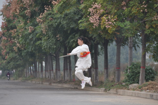 太极美女常明月的精彩瞬间