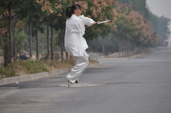 太极美女常明月的精彩瞬间