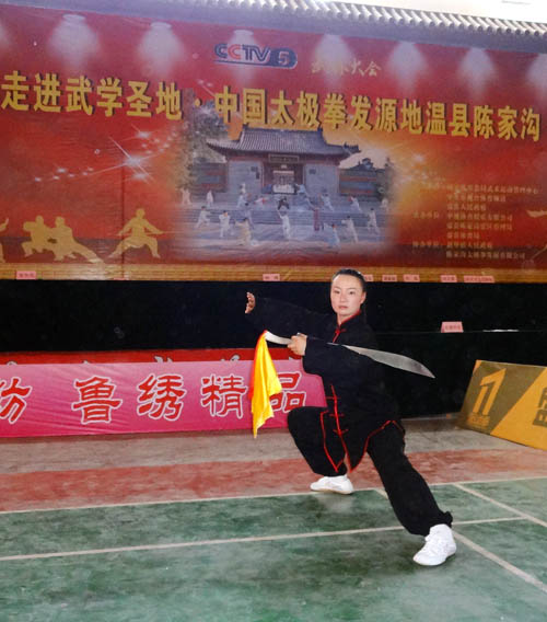 常明月太极单刀比赛实况