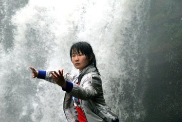 <b>太极美女常明月专访：灿烂的</b>