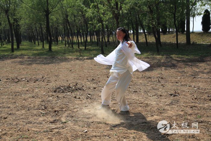 太极新秀常明月拳姿