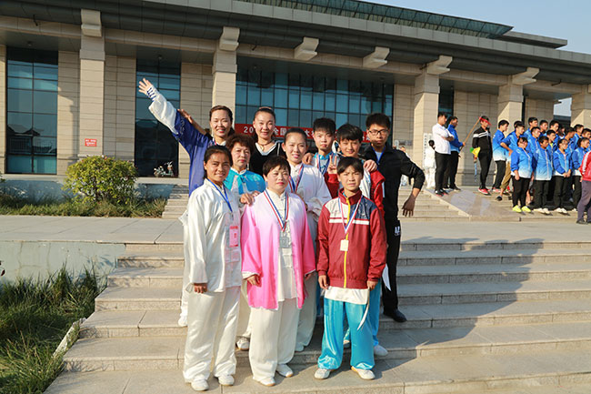 2015年全国武术太极拳公开赛我校取得好成绩